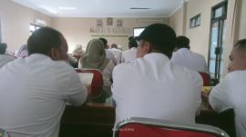 Operator PKS Pelayanan Kalurahan mertelu Hadiri Rakor Evaluasi Kerja Sama Pelayanan  Adminduk